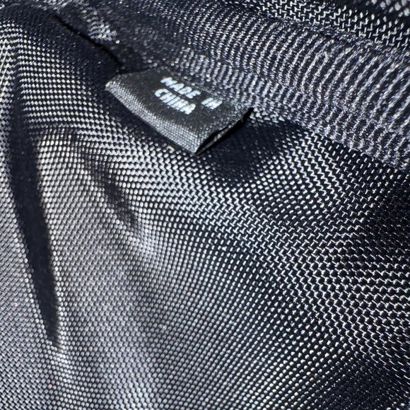 Vintage Coach Cosmetic Pouch Black and Grey Signature Jaquard Print - Picture 6 of 7